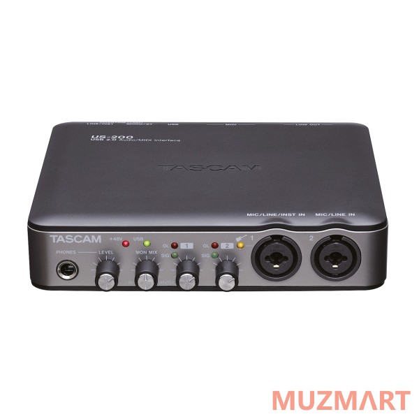 Tascam US-200 Внешний Audio/MIDI аудиоинтерфейс