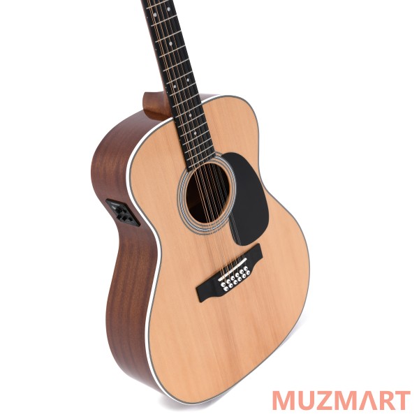 Sigma JM12-1STE+ Гитара электроакустическая 12-струнная