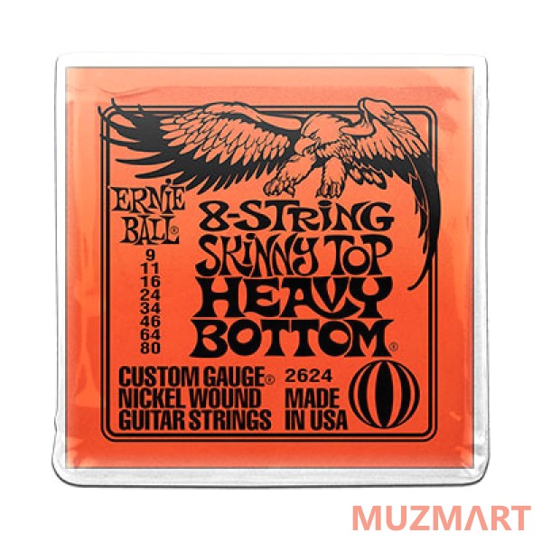 Ernie Ball 2624 Струны для 8-струнной электрогитары