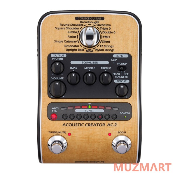 Zoom AC-2 Процессор для акустической гитары