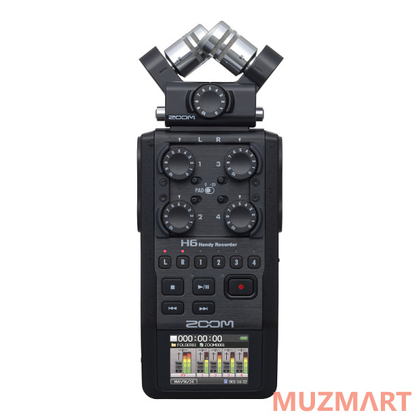 Zoom H6/BLK Ручной рекордер-портастудия
