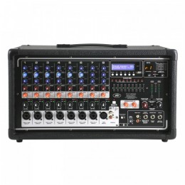 Peavey PVi 8500 8-канальный активный микшерный пульт с USB, Bluetooth