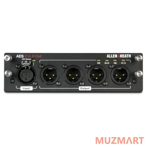 Allen & Heath DLive-M-DL-AES2I8O-A карта AES3 I/O для систем dLive