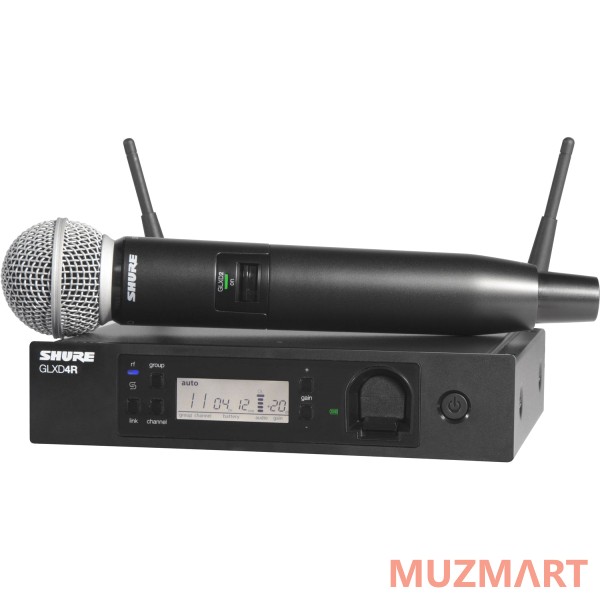 Shure GLXD24RE/SM58 Z2 2.4 GHz Цифровая радиосистема GLX