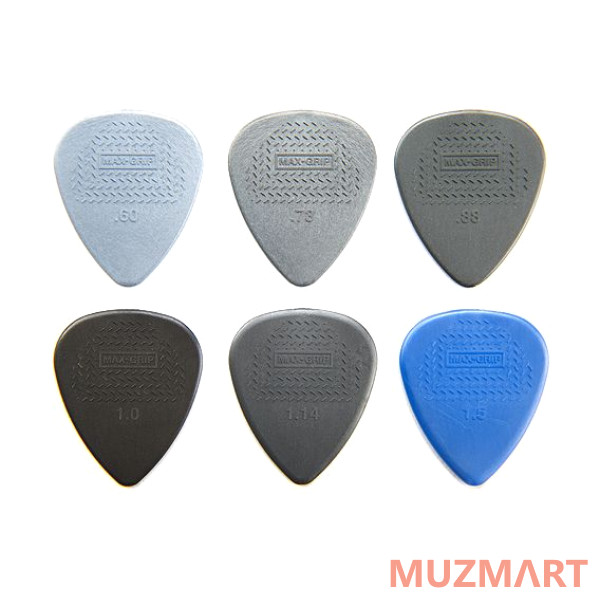 Dunlop 449R1.0 Медиаторы Nylon Max Grip Standard (72шт)