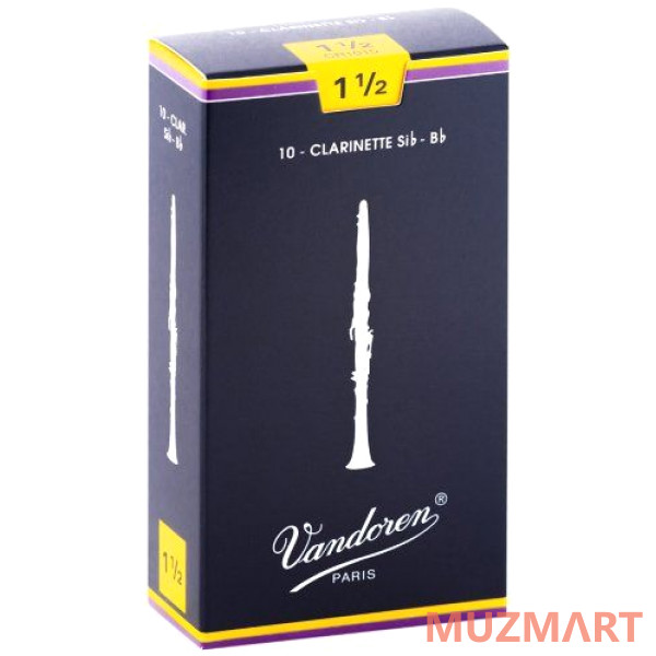 Vandoren CR1015/1 Трость для кларнета Bb №1.5