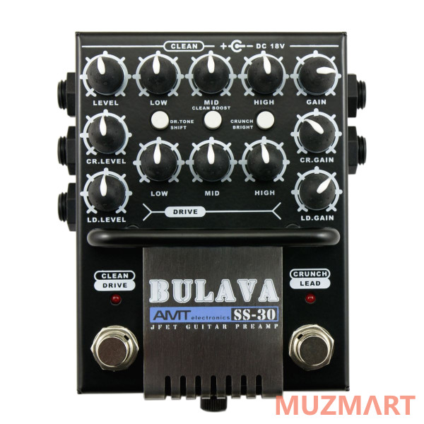 AMT Electronics SS-30 Bulava Транзисторный гитарный преамп