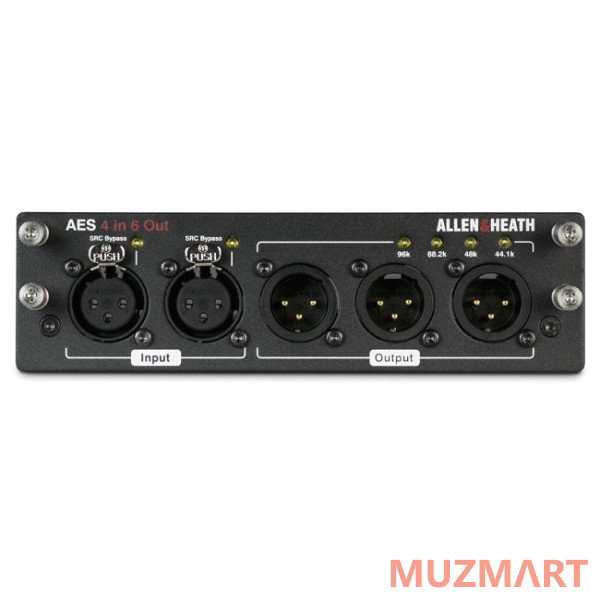 Allen & Heath DLIVE-M-DL-AES6I4O-A Карта AES3 I/O для dLive