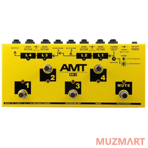 AMT Electronics GR-4 Программируемый гитарный коммутатор