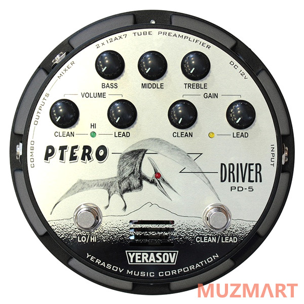 Yerasov PD-5B Pterodriver Предусилитель гитарный ламповый