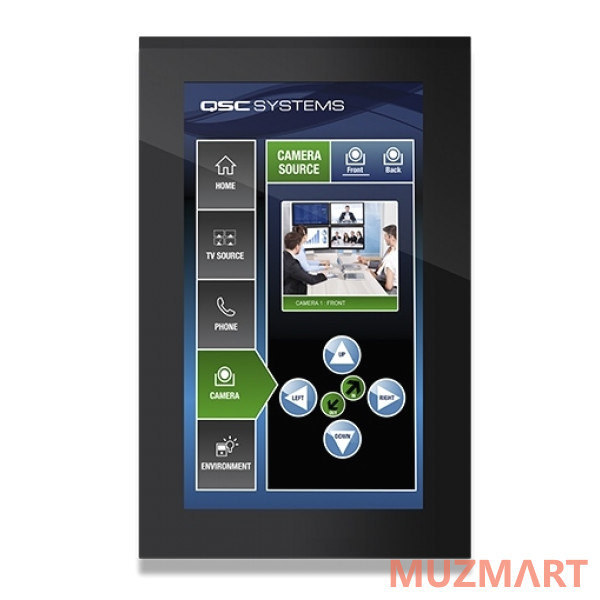 QSC TSC-116W-G2-BK / Q-SYS 11.6” PoE Сенсорный контроллер