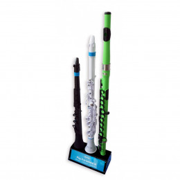 NUVO Acrylic Retail Display Vertical (3 x Flute/Clarineo) Акриловый дисплей (3 шт. Флейта/кларнет)