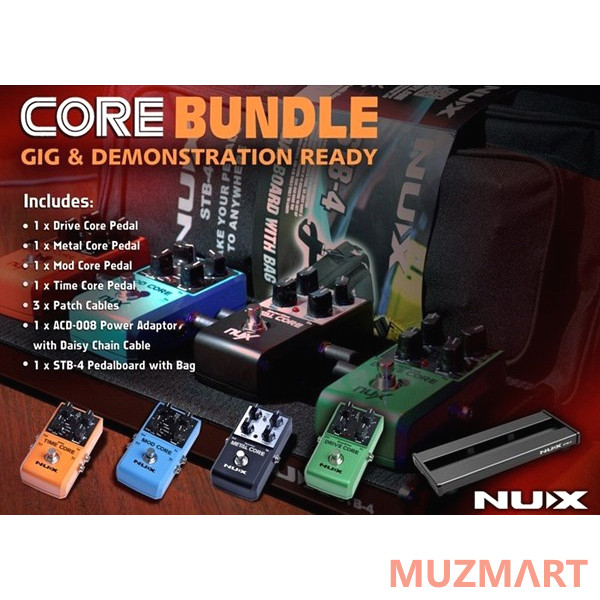 NUX Core-Bundle Комплект педалей эффектов