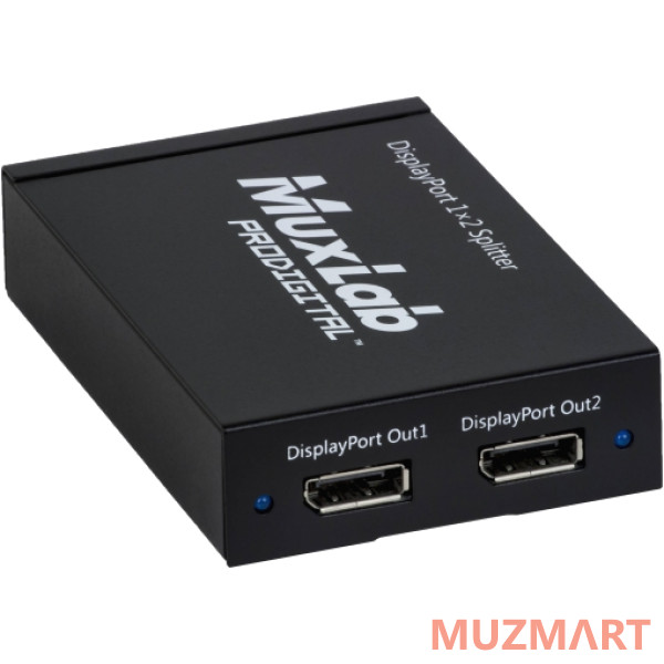 Muxlab DisplayPort 1.2a 1x2 Распределитель сигнала