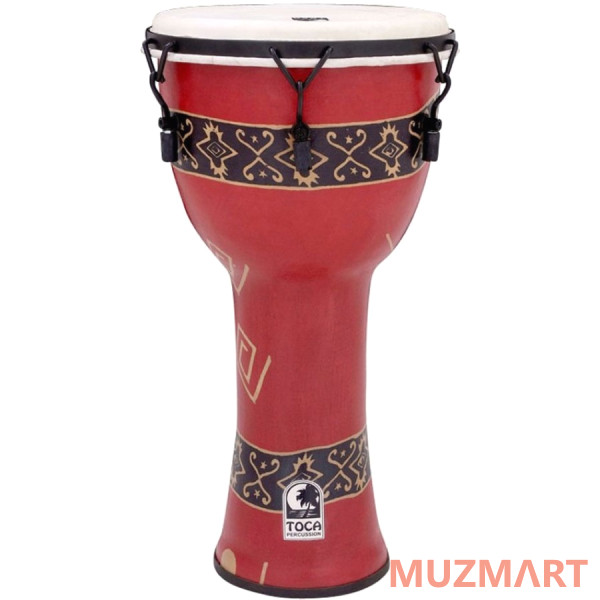 Toca SFDMX-12RP Bali Red Джембе из стекловолокна 24" х 12"