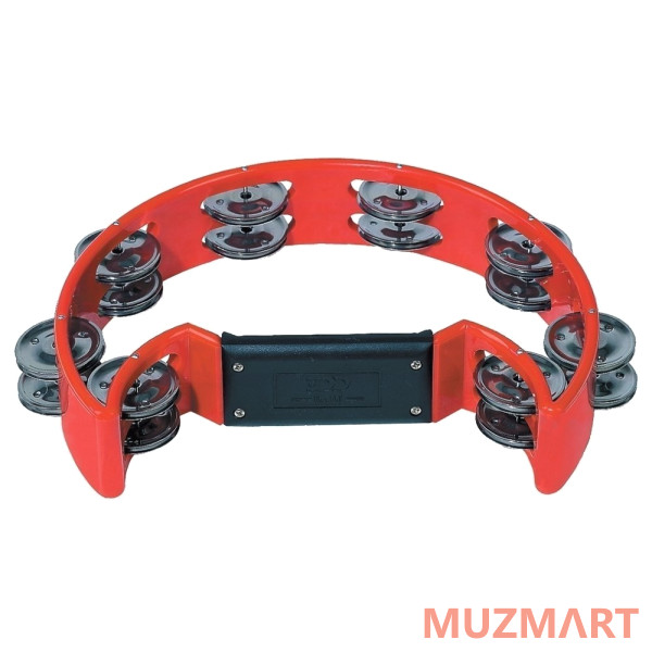 Gewa Jingle wreath Half moon RED Тамбурин
