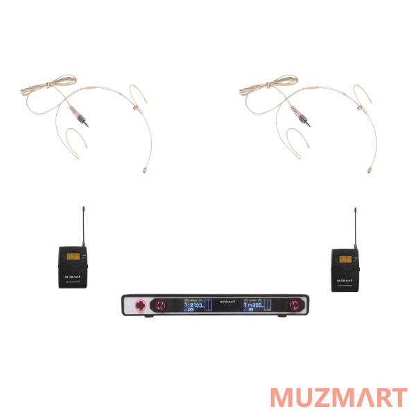 Micnet Dual Head Set Радиосистема с двумя головными микрофонами