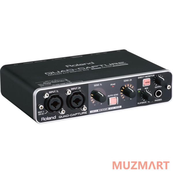 Roland UA-55 QUAD-CAPTURE Внешний USB аудиоинтерфейс