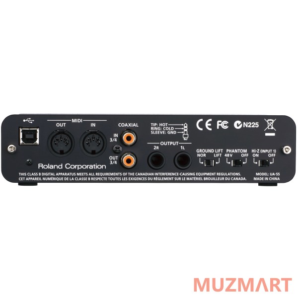 Roland UA-55 QUAD-CAPTURE Внешний USB аудиоинтерфейс