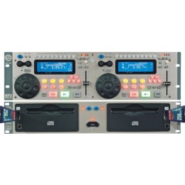 US Blaster USB 7309 Профессиональный сдвоенный CD/MP3-проигрыватель
