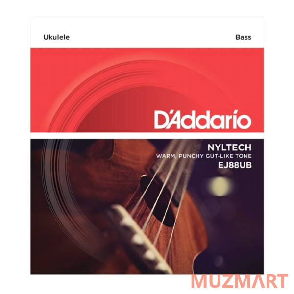 D'Addario EJ88UB Струны для укулеле бас
