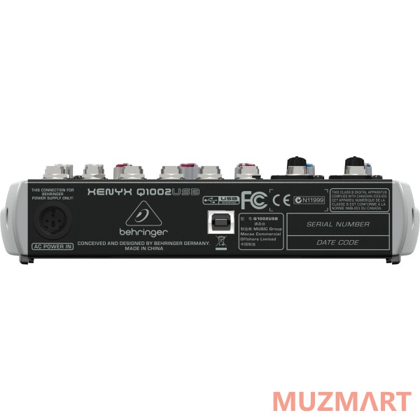 Behringer Xenyx Q1002USB Микшер компактный