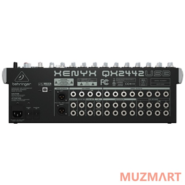Behringer Xenyx QX2442USB Микшерный пульт с процессором эффектов