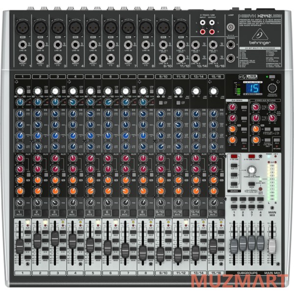 Behringer Xenyx X 2442USB Универсальный микшерный пульт
