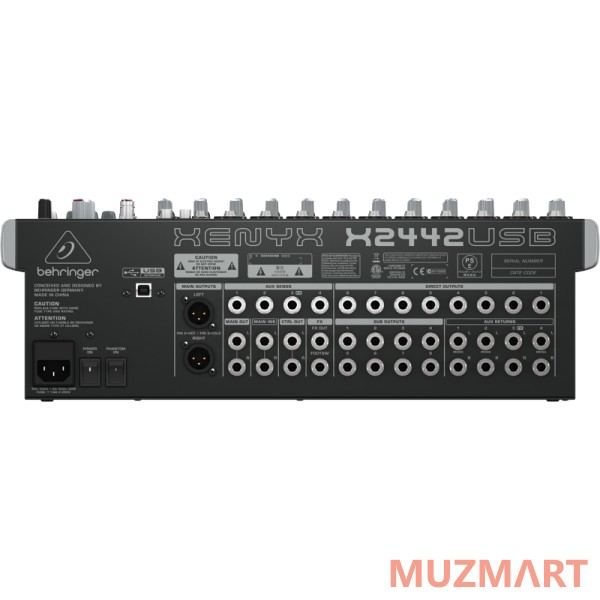 Behringer Xenyx X 2442USB Универсальный микшерный пульт