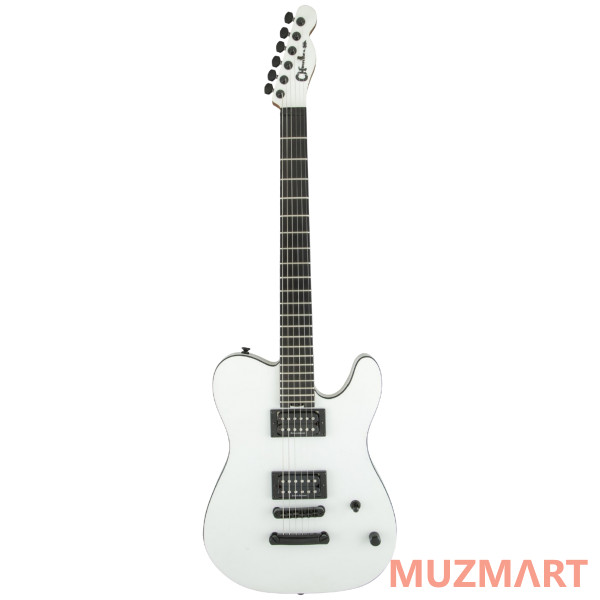 Charvel PM SD2 HH JOE D STN WHT Электрогитара именная Joe Duplantier
