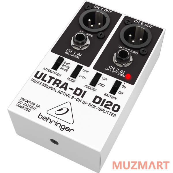 Behringer DI20 Активный DI-box