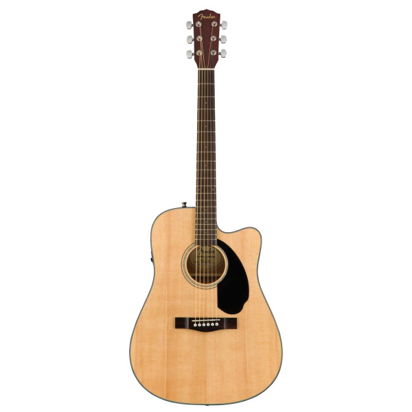 Fender CD-60SCE Dread Nat WN Электроакустическая гитара