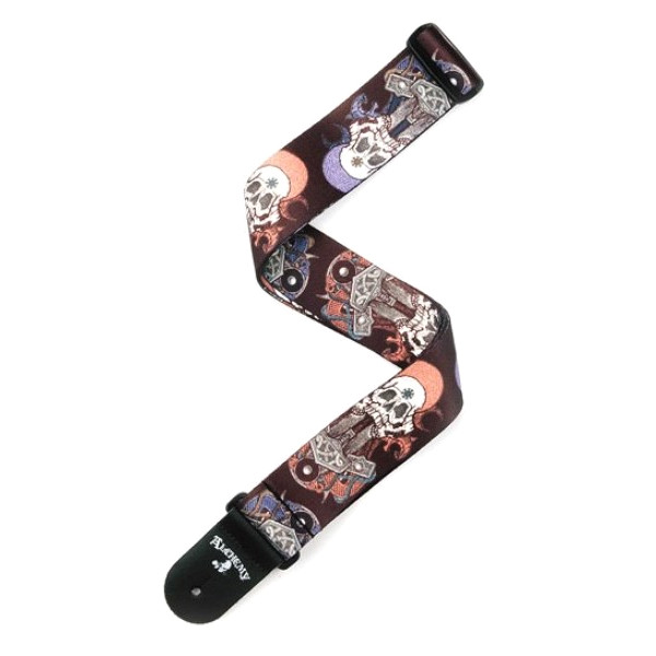 Planet Waves 50ALP05 ALCHEMY GOTHIC™ PLANET LOCK STRAP, GODS OF WAR Гитарный ремень