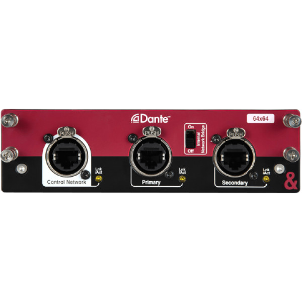 Allen & Heath DLIVE-M-DL-DANT64-A Карта Dante для систем dLive