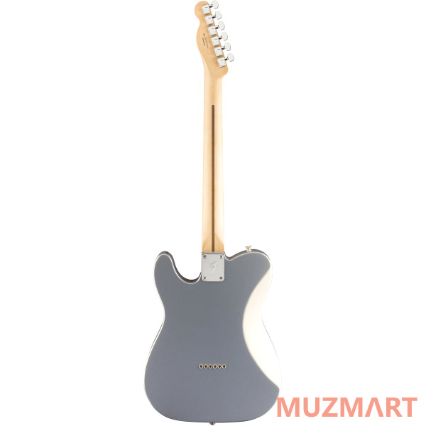 Fender PLAYER TELECASTER HH, PAU FERRO FINGERBOARD, SILVER Электрогитара