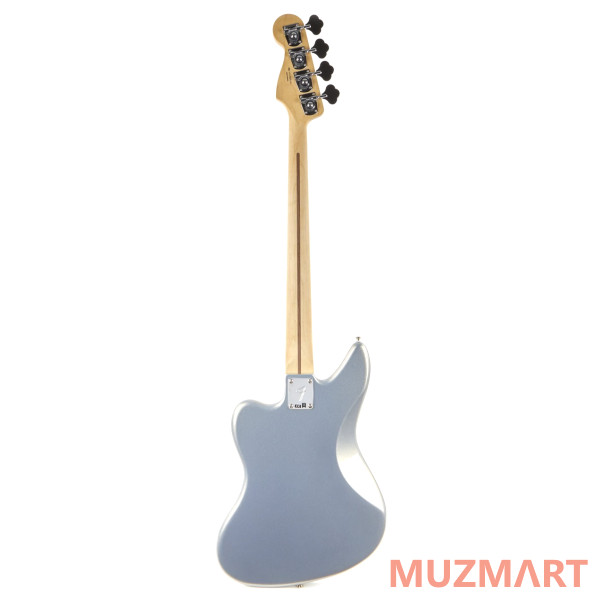 Fender PLAYER JAGUAR BASS MAPLE FINGERBOARD SILVER Бас-гитара