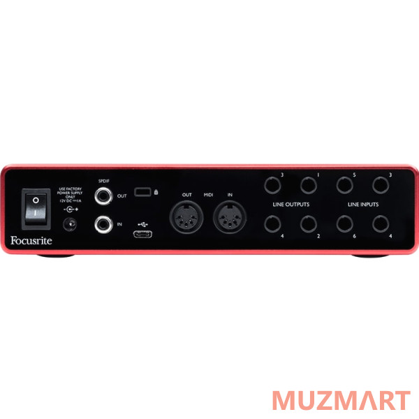 Focusrite Scarlett 8i6 3rd Gen Аудио-интерфейс