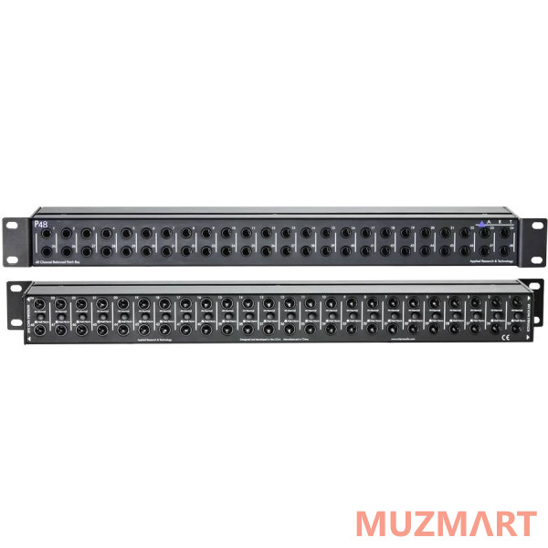 ART P48 48 POINT BALANCED PATCH BAY Студийный балансный патчбэй
