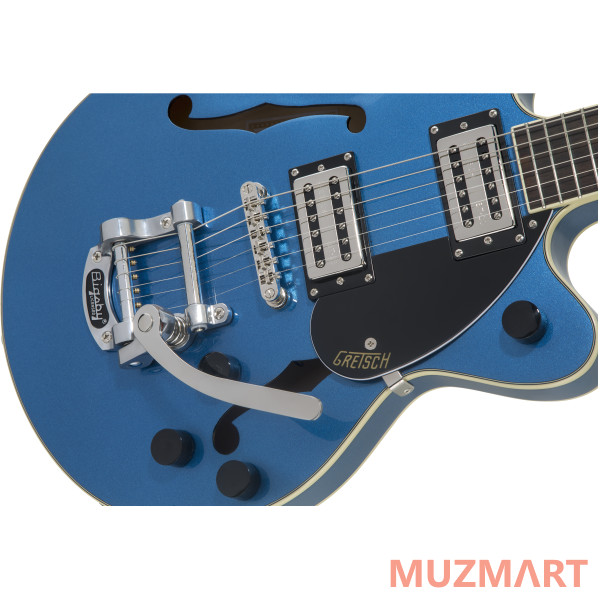 Gretsch G2655T Streamliner Center Block Jr. with Bigsby, Fairlane Blue Полуакустическая электрогитара