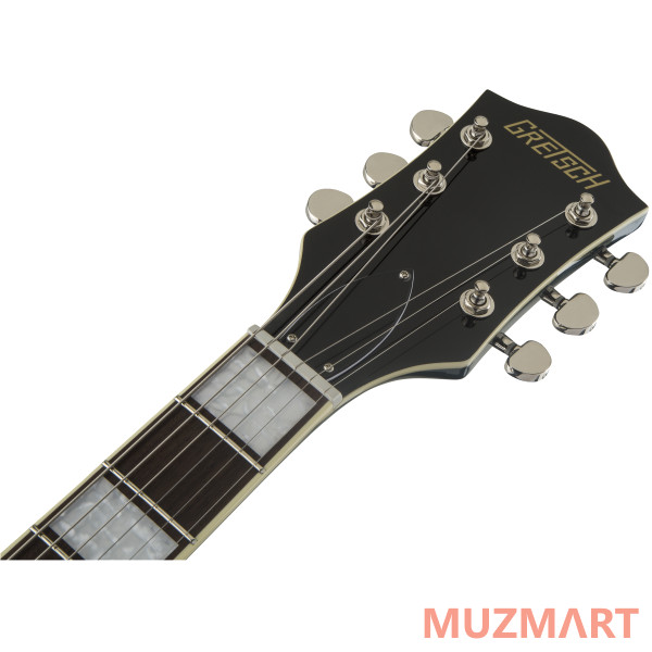 Gretsch G2655 Streamliner Center Block Jr. with V-Stoptail, Gunmetal Полуакустическая электрогитара
