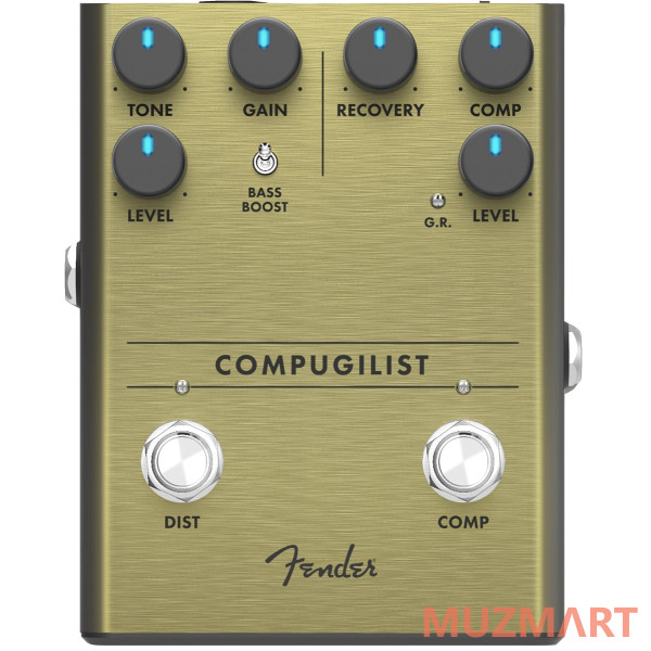 Fender COMPUGILIST COMP/DISTORTION Напольная гитарная педаль