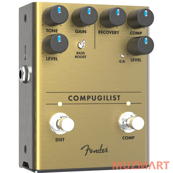 Fender COMPUGILIST COMP/DISTORTION Напольная гитарная педаль