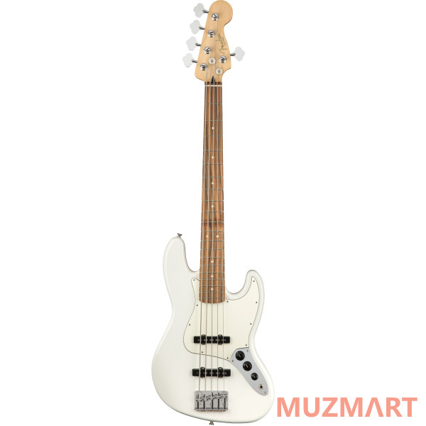 Fender PLAYER JAZZ BASS V PF PWT Бас-гитара 5-и струнная