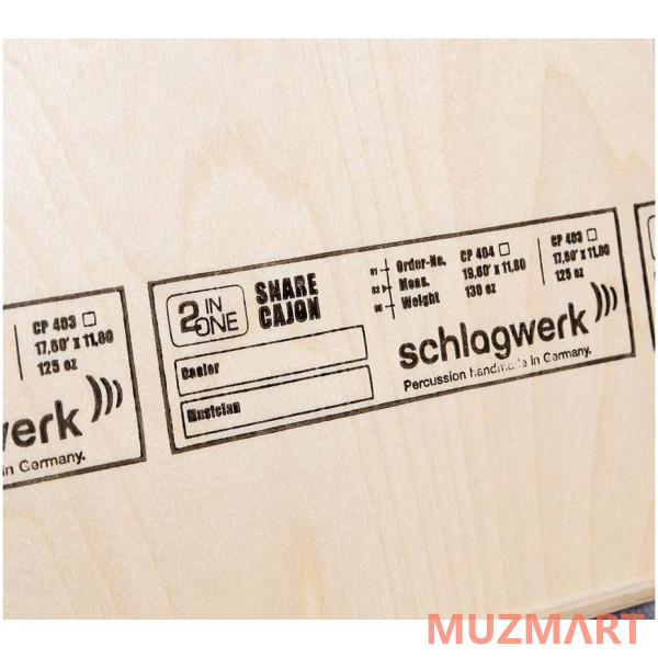 Schlagwerk CP403RED Кахон серии 2inOne, Red Edition