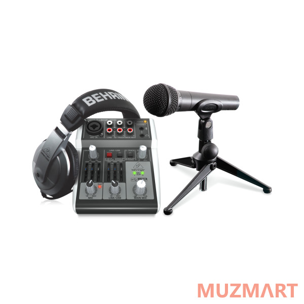 Behringer PODCASTUDIO 2 USB Комплект для домашней звукозаписи и подкастинга
