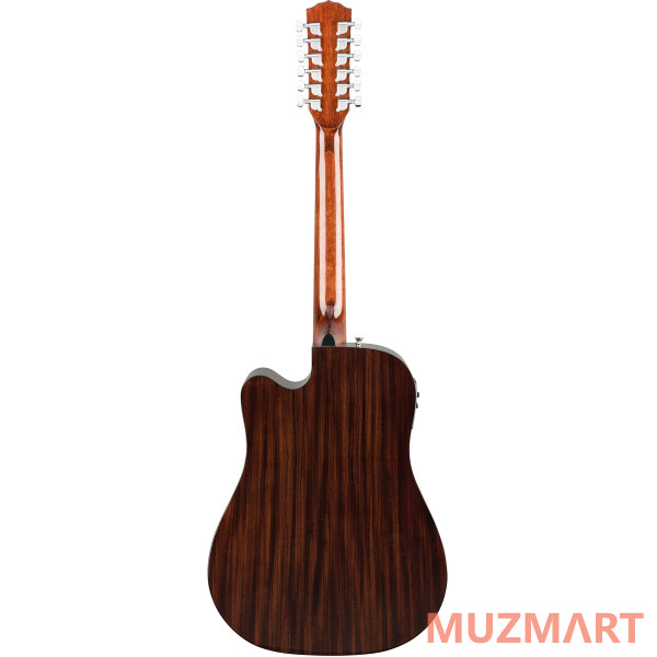 Fender CD-140SCE DREAD 12 NAT W/C 12-струнная электроакустическая гитара