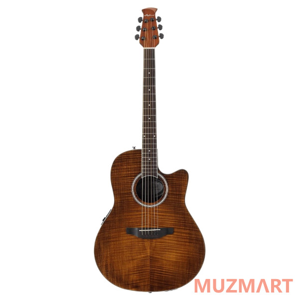 Applause AB24IIP-VF Balladeer Mid Cutaway Vintage on Flame электроакустическая гитара