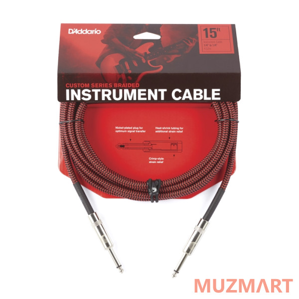 Planet Waves PW-BG-15RD кабель инструментальный