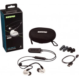 Shure SE215SPE-W+BT2-EFS Беспроводные внутриканальные Bluetooth наушники