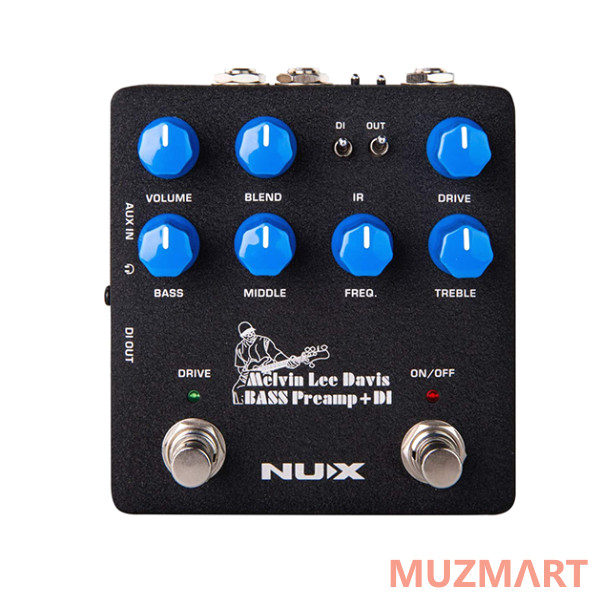 NUX NBP-5 Melvin Lee Davis Басовый предусилитель + DI, Nux Cherub